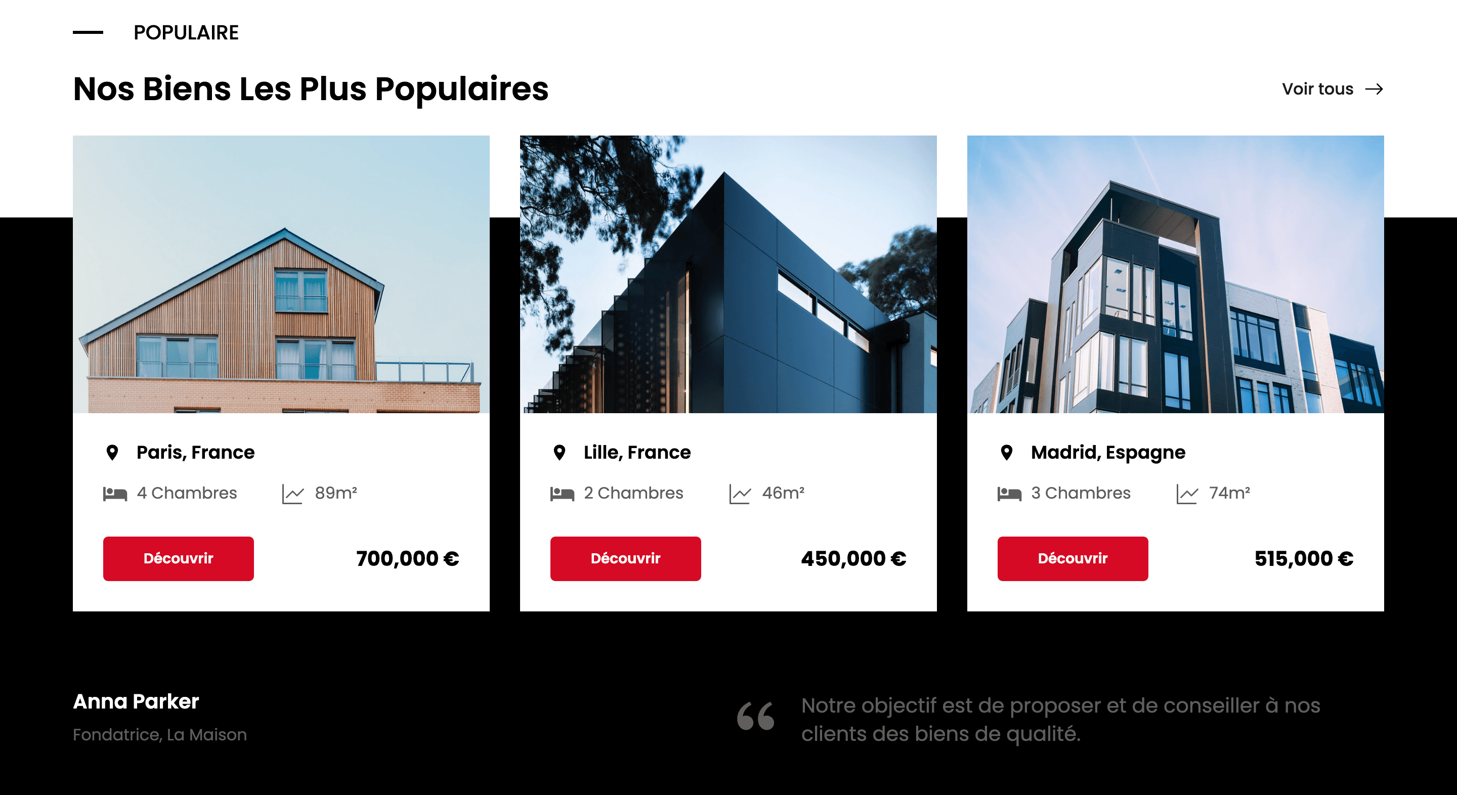 Projet La Maison-agency